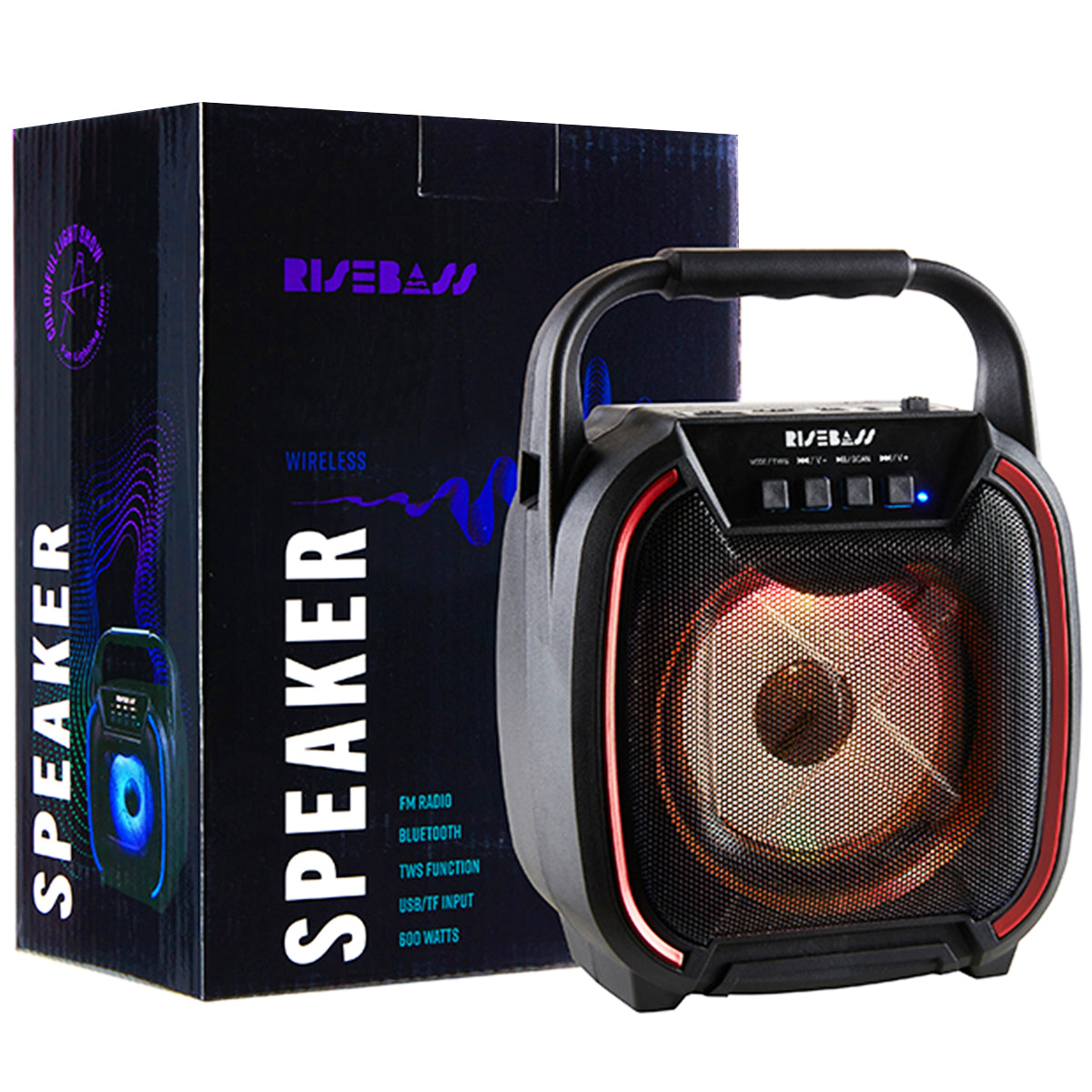 Light Up Wireless Bluetooth Speaker