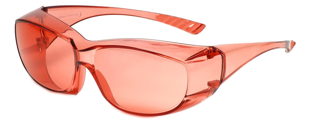 Calabria FL-41 Pink Fit over Glasses