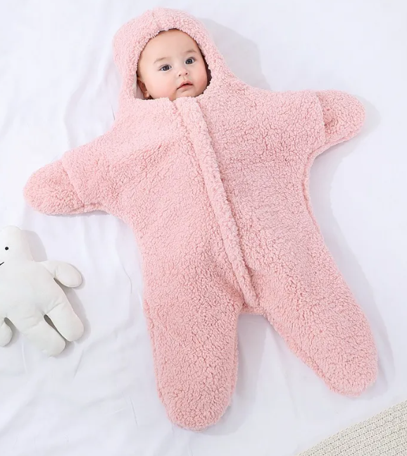 Starfish Baby Swaddle Quilt