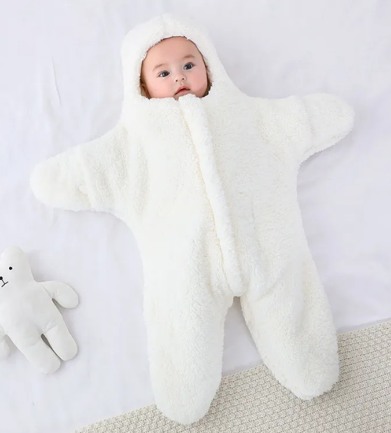 Starfish Baby Swaddle Quilt