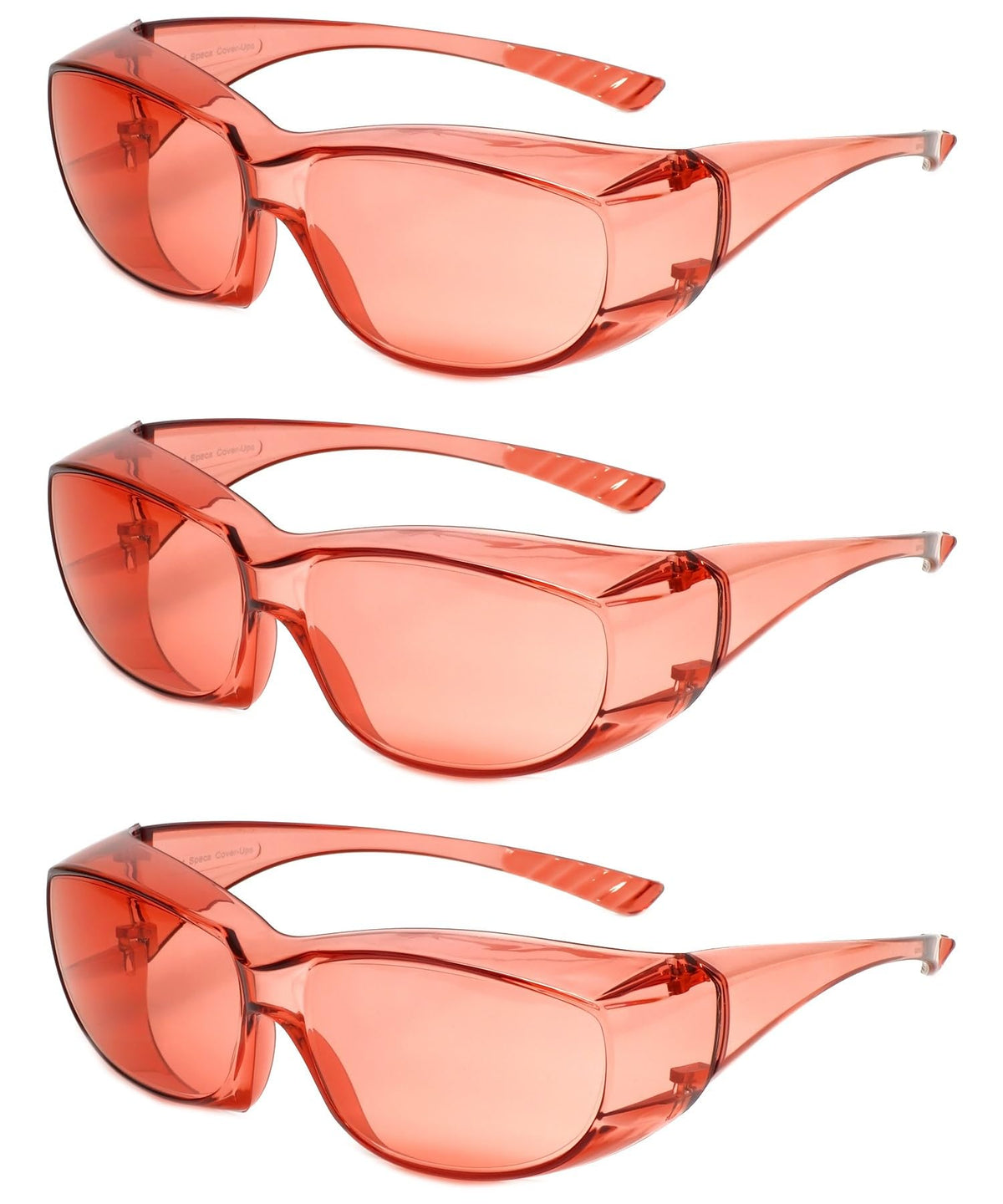 Calabria FL-41 Pink Fit over Glasses