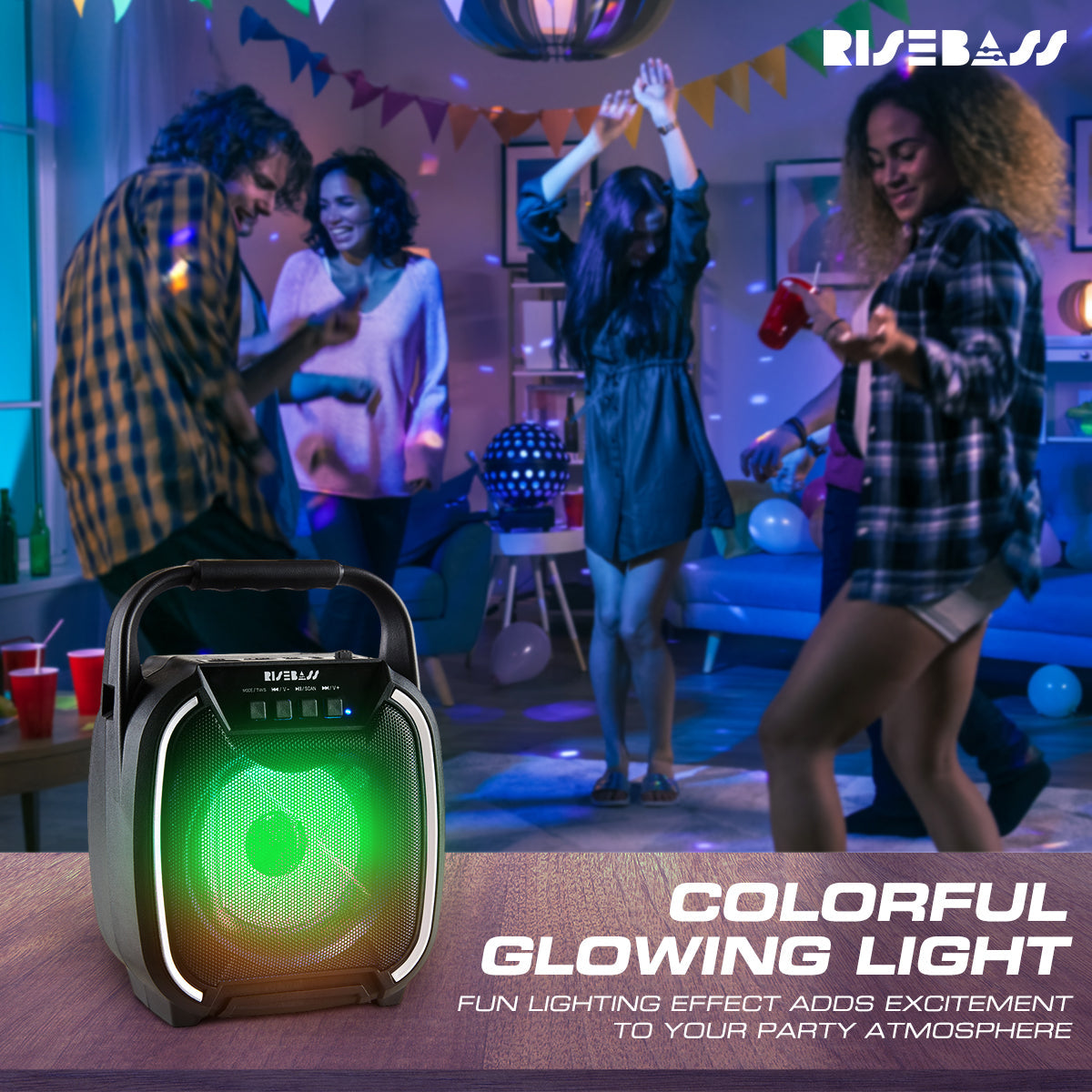 Light Up Wireless Bluetooth Speaker