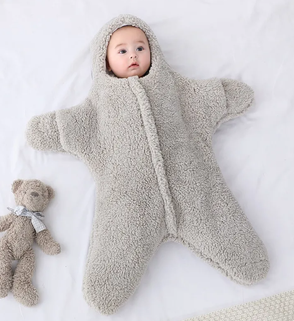 Starfish Baby Swaddle Quilt